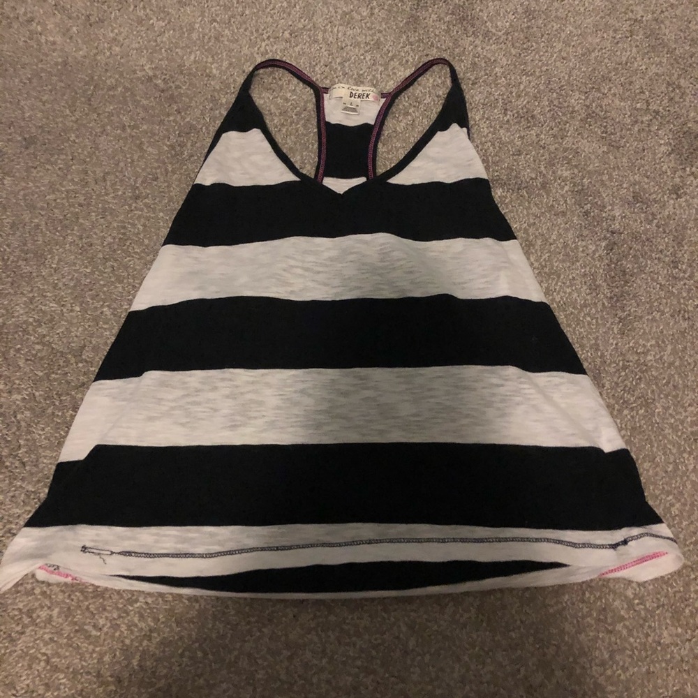 Black and White Tank Top